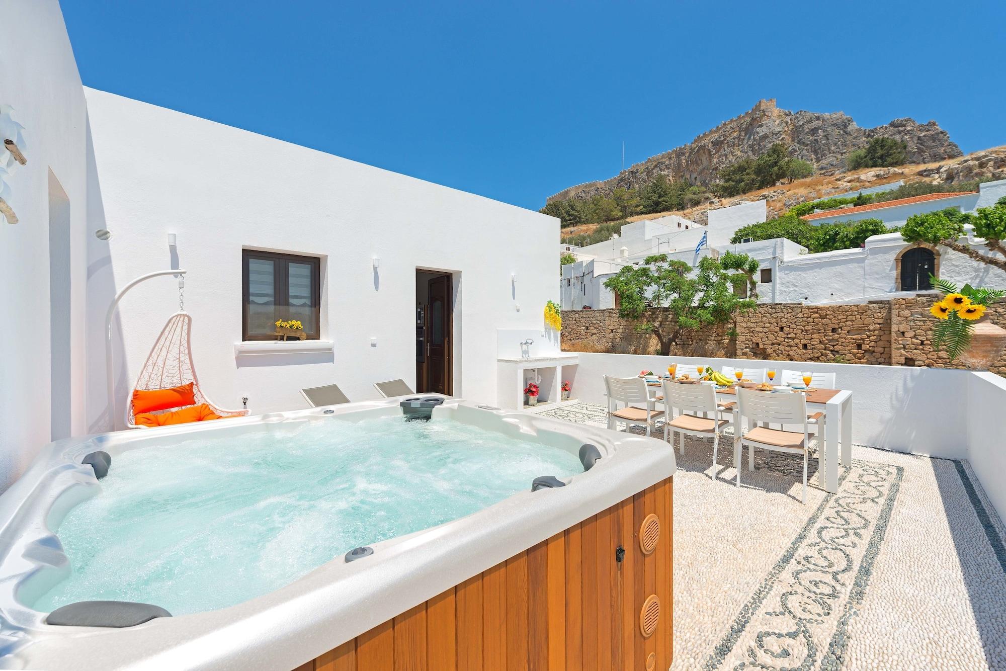 Lindos Diamond Exclusive Villa المظهر الخارجي الصورة