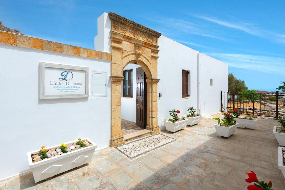 Lindos Diamond Exclusive Villa المظهر الخارجي الصورة
