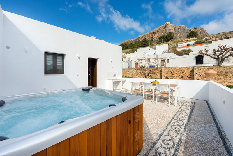 Lindos Diamond Exclusive Villa المظهر الخارجي الصورة