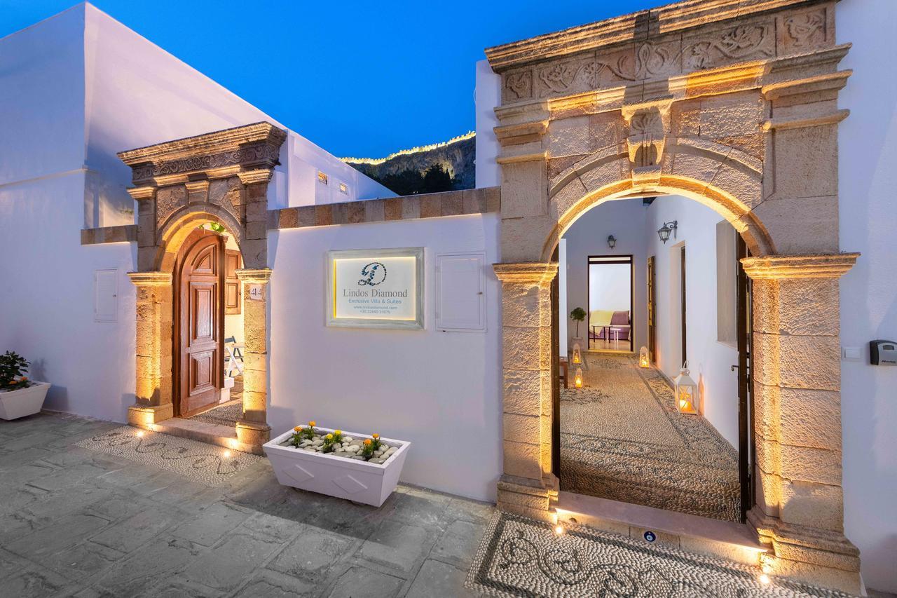 Lindos Diamond Exclusive Villa المظهر الخارجي الصورة