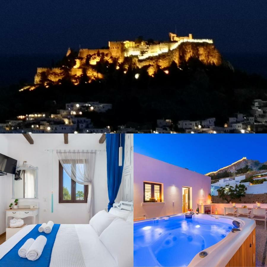 Lindos Diamond Exclusive Villa المظهر الخارجي الصورة