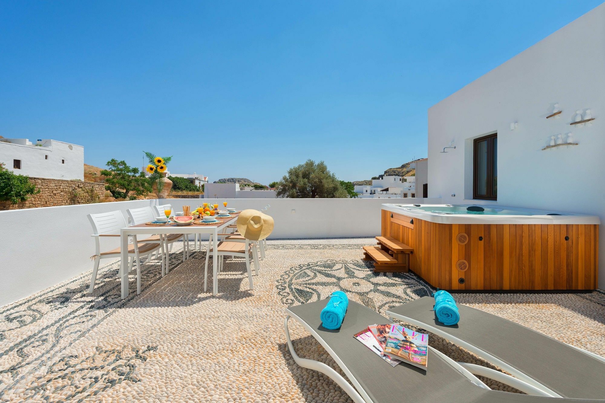 Lindos Diamond Exclusive Villa المظهر الخارجي الصورة