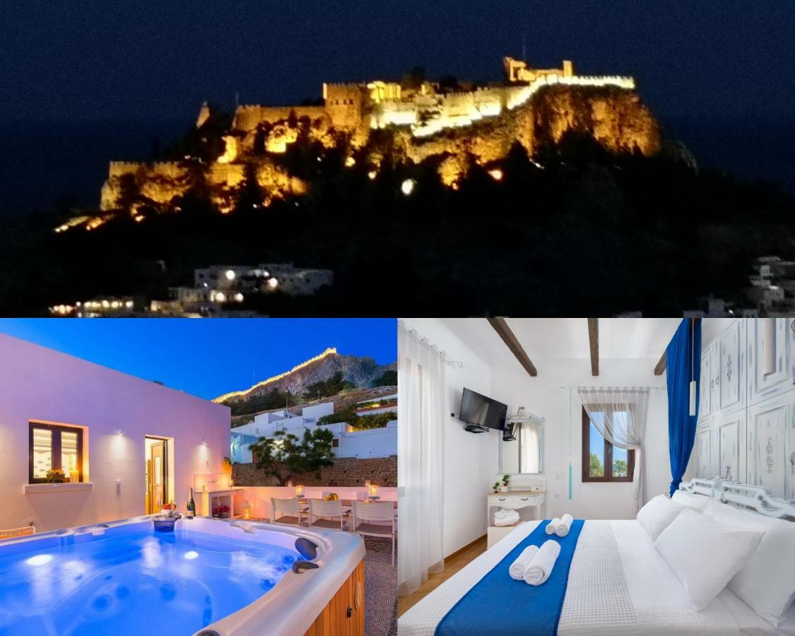 Lindos Diamond Exclusive Villa المظهر الخارجي الصورة